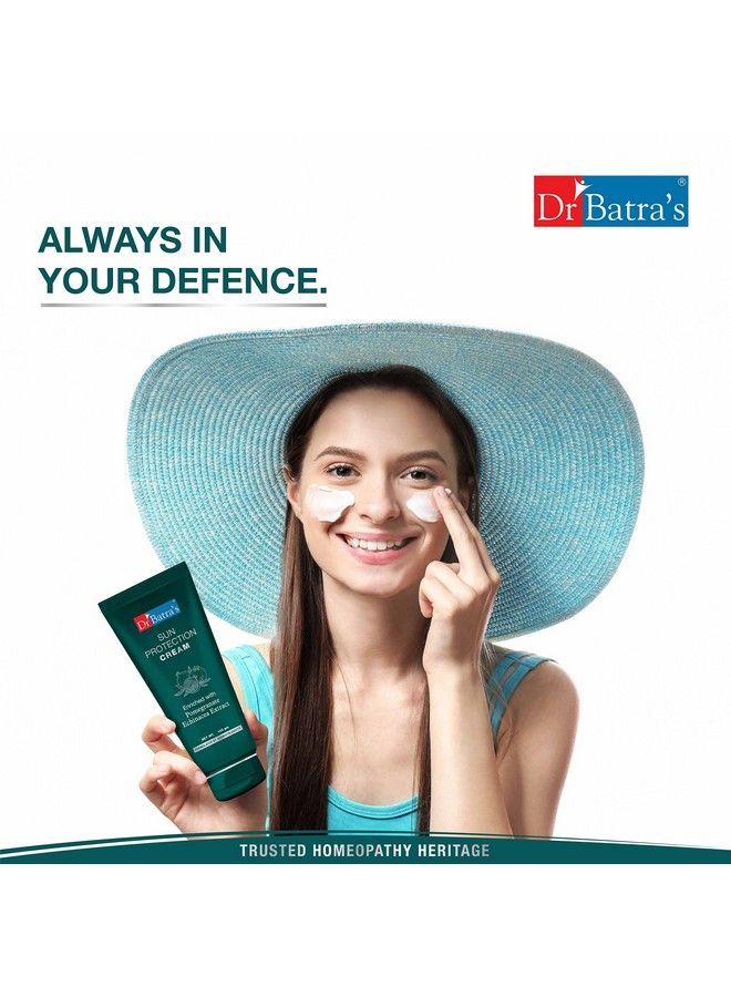 Sun Protection Cream Sunscreen Spf 30 Enriched With Echinacea Suitable For Indian Condition Prevention From Skin Ageing 100G Pack Of 2