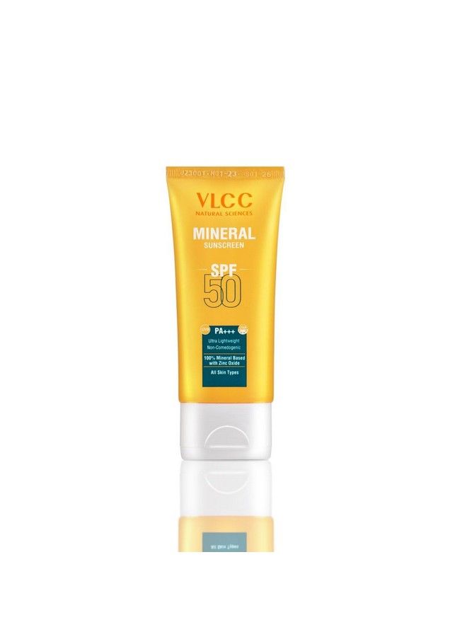 Mineral Sunscreen Spf 50 Pa+++ Ultra Lightweight Noncomedogenic 50 G