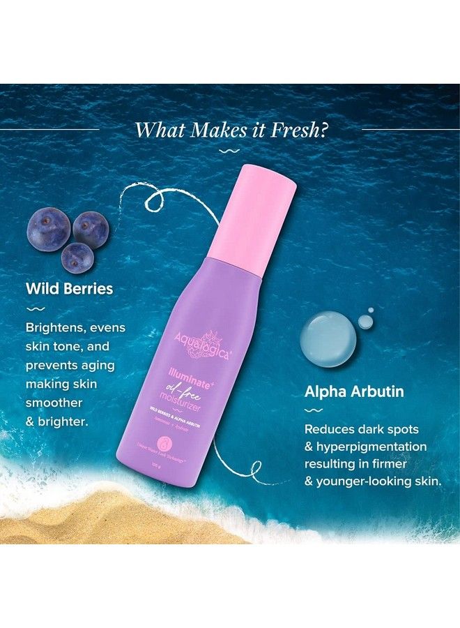 Illuminate+ Oil Free Moisturizer With Wild Berries And Alpha Arbutin 100G