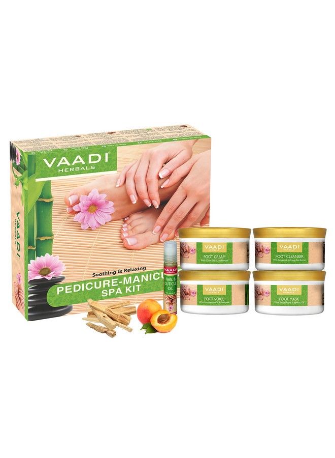 Soothing And Refreshing Pedicure Manicure Spa Kit 640G