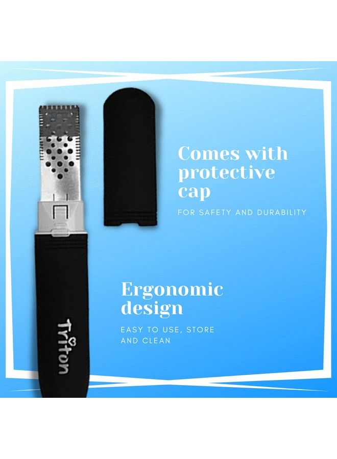 Professional 3 In 1 Foot Scraper For Pedicure Foot Filer For Hard N Dead Skin Removing Callus Remover For Feet Foot Scrubber For Women N Men