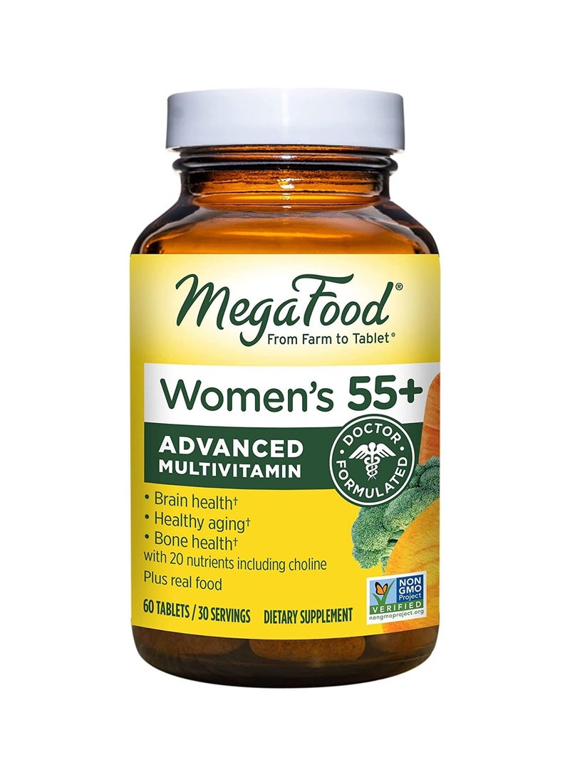 Women's 55+ Advanced Multivitamin - 60 Tabs
