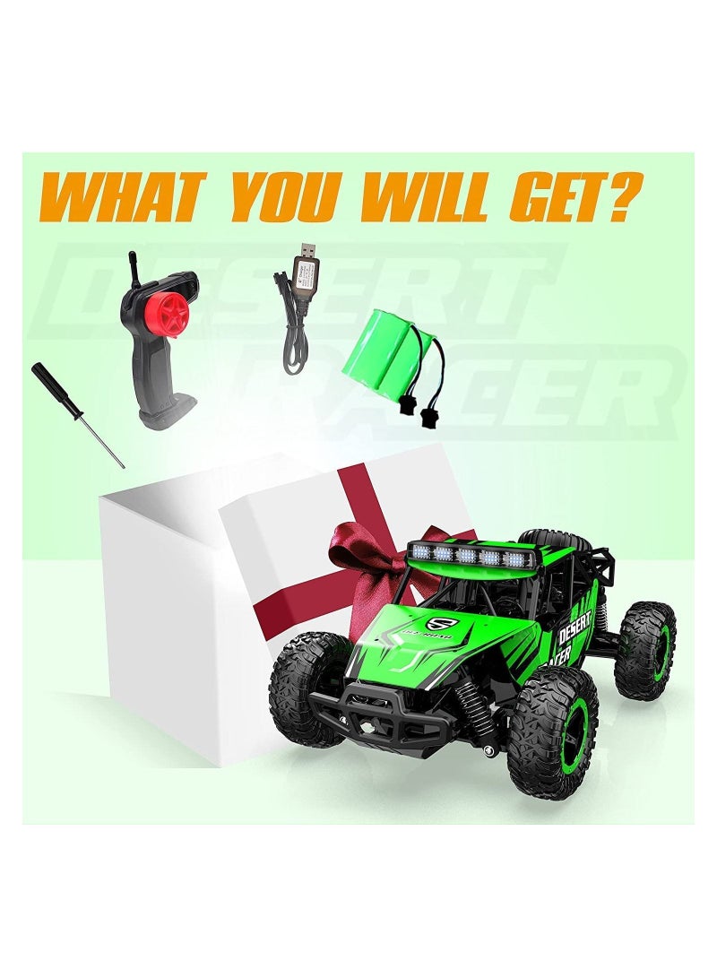 Remote Control Car, SYOSI 1/16 Scale Off-Road RC Car Monster Truck High Speed Racing All Terrain Vehicle Toy Gift for Kids or Adults, Boys Girls