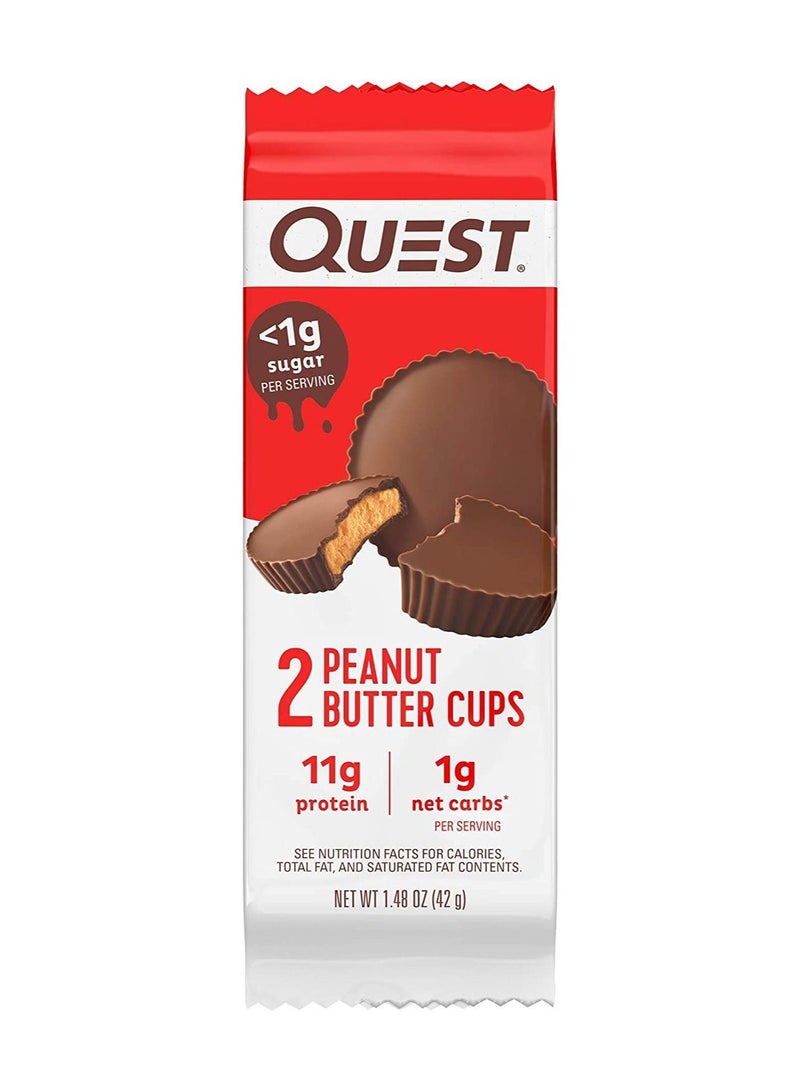 Quest Nutrition High Protein Low Carb, Gluten Free, Keto Friendly, Peanut Butter Cups