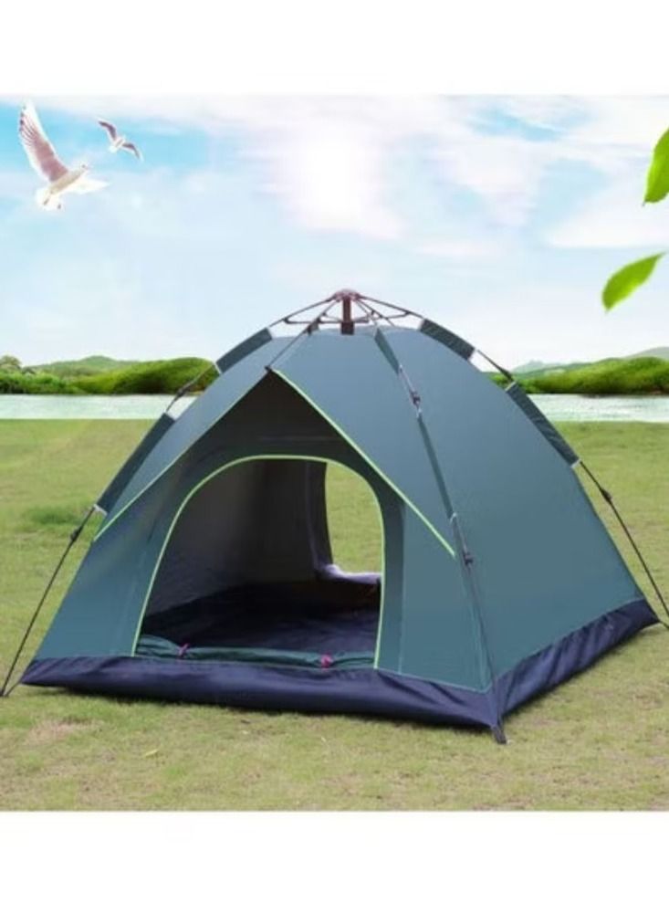 Automatic Pop Up Instant Camping Tent 200*200*135centimeter