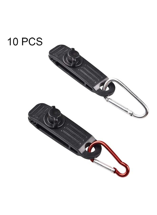 10-Piece Outdoor Camping Canopy Windproof Plastic Clip