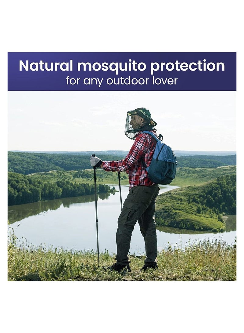 4pcs High Quality Mosquito Net Insect Mask, Soft and Durable Fly for Camping Hiking Fishing Outdoor Activities