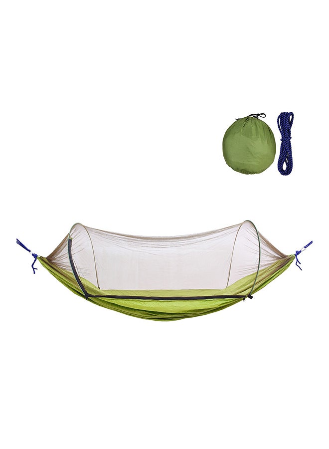 Camping Hammock With Mesh Mosquito Bug Net Swing Sleeping Bed Tree Tent 737.9grams