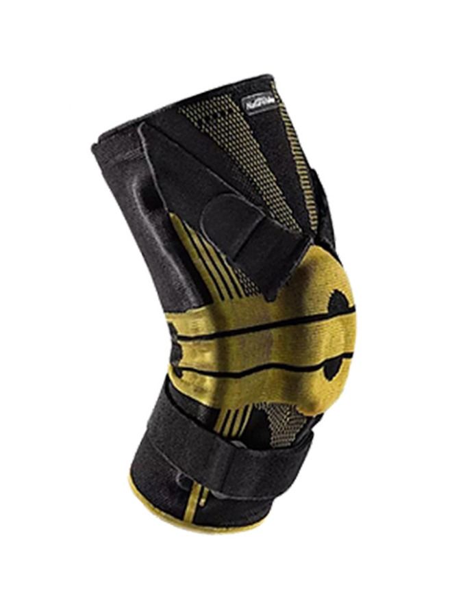 HJ K01 Wing Professional External Stabilized Patella Knee Brace Yellow/M