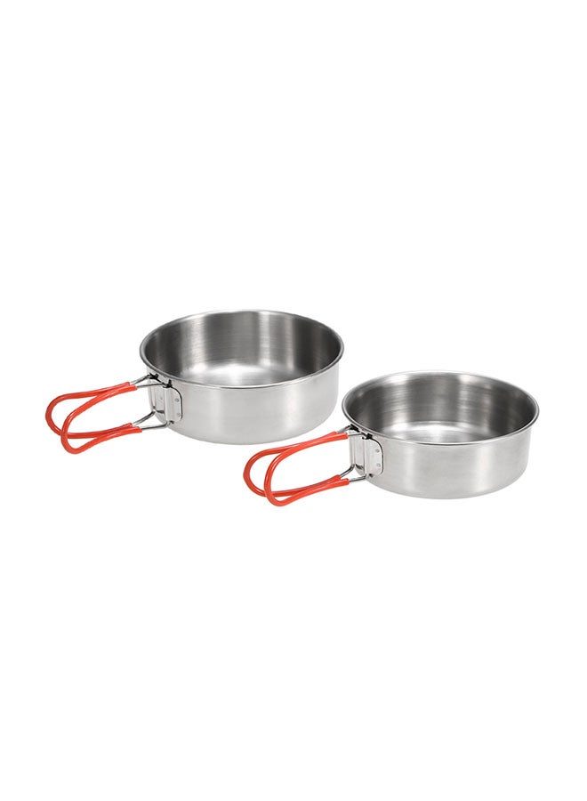 2-Piece Stainless Steel Bowl