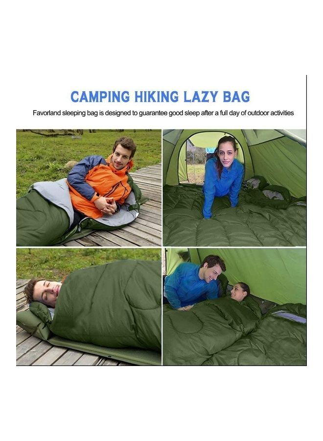 Lightweight Cotton Sleeping Bag For Camping 180x75x10cm