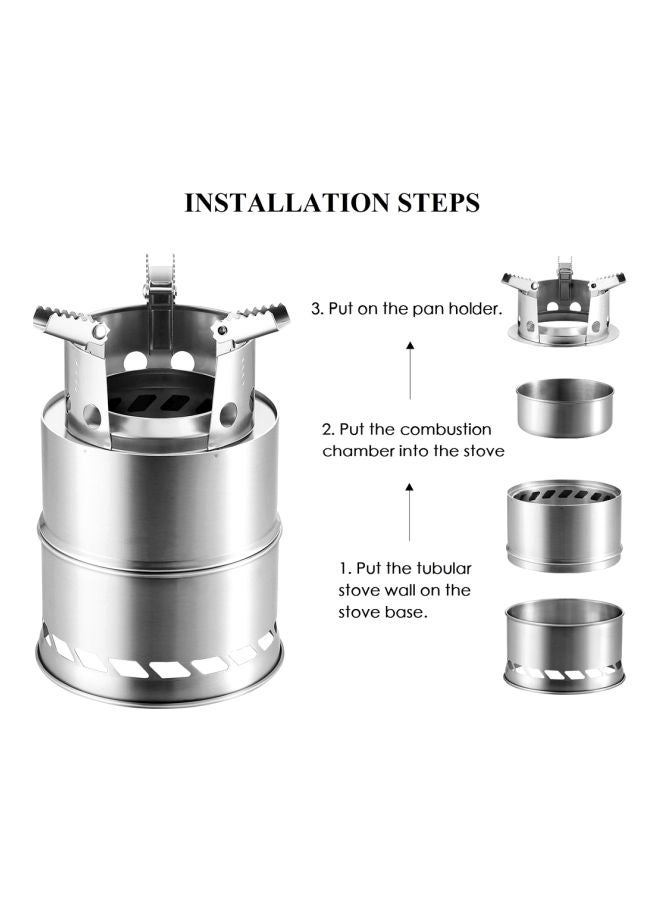 Stainless Steel Foldable Camping Stove