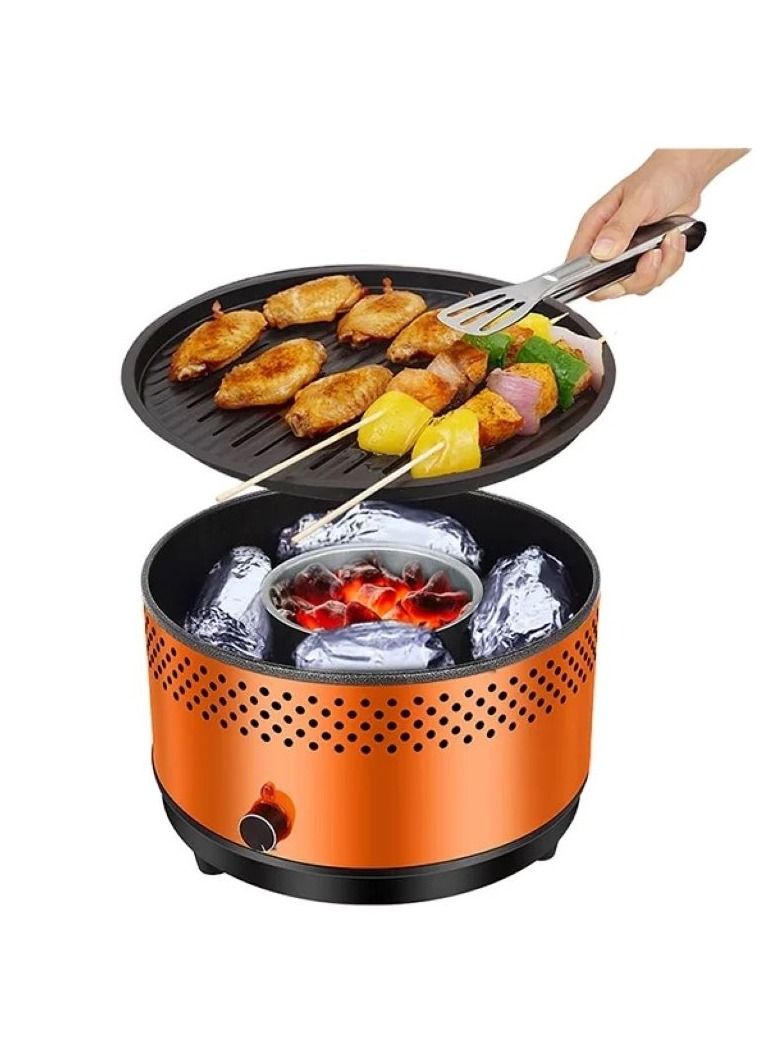 Camping Barbecue Grill Portable Smokeless BBQ Cooking Stove Electric Grill