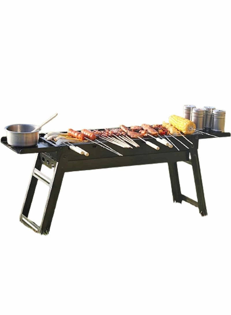 Portable Barbeque Charcoal Grill for Terrace Camping and Travel
