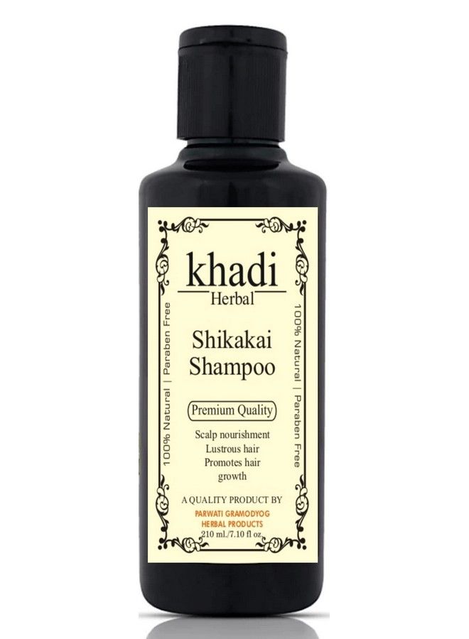 Shikakai Shampoo For Shining Hair Antidandruff Strong And Long Hair Black Color (420Ml)