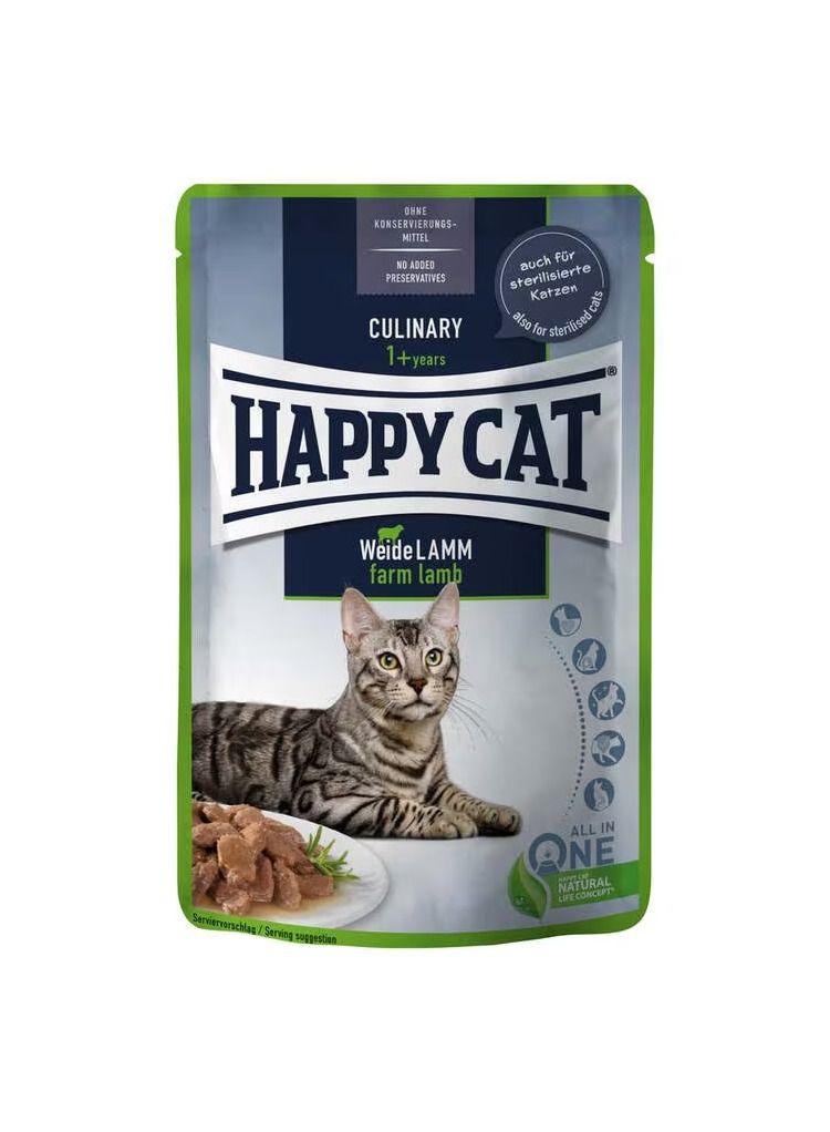 Happy Cat MIS Culinary Pasture-Raised 85gx24