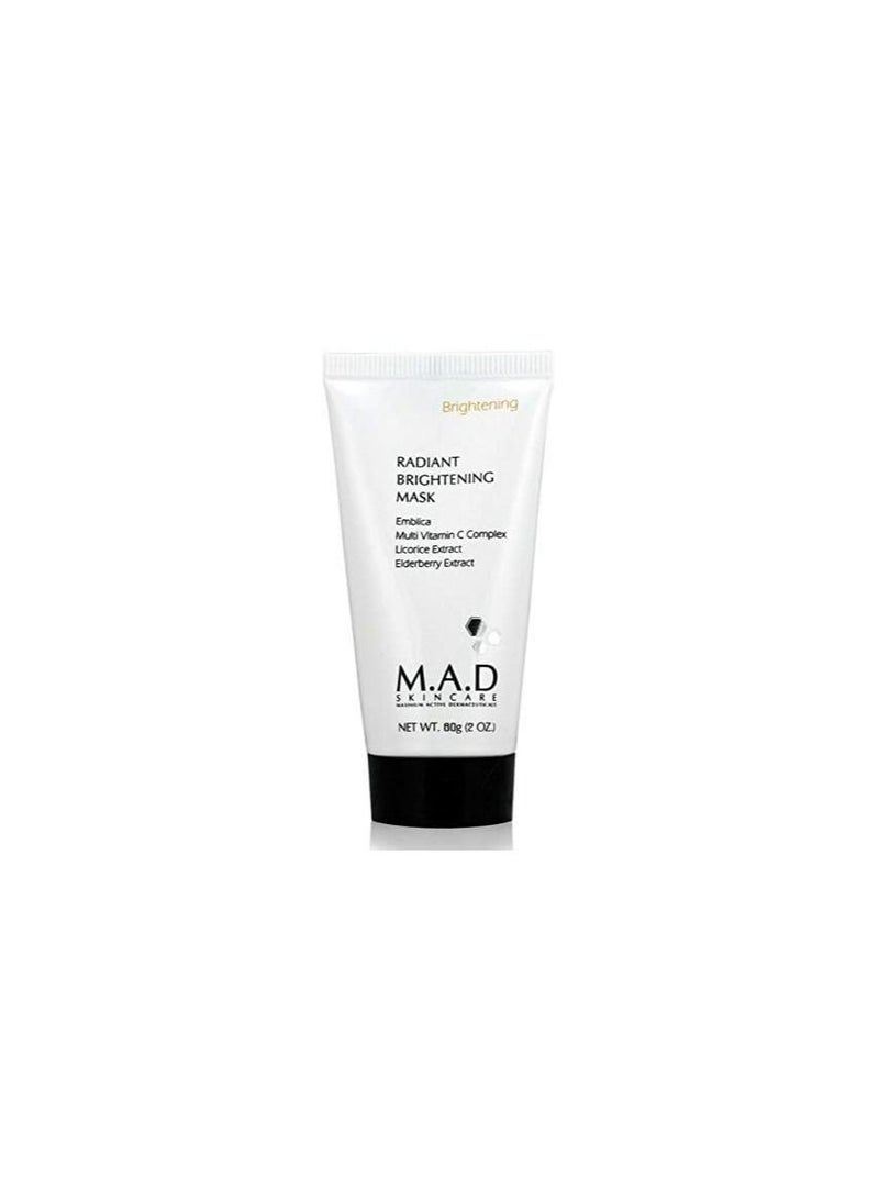 M.A.D SKINCARE RADIANT BRIGHTENTING MASK 60