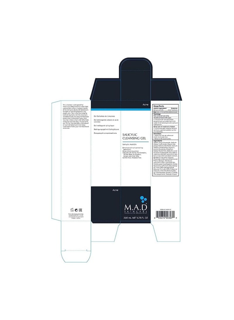 Salicylic Cleansing Gel 200ml