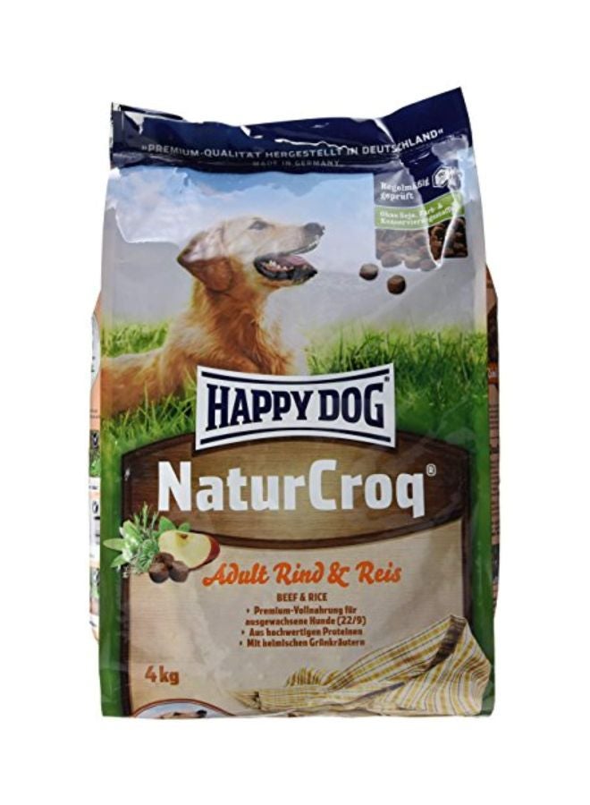 Natur Croq Beef And Rice Dry Food 4kg