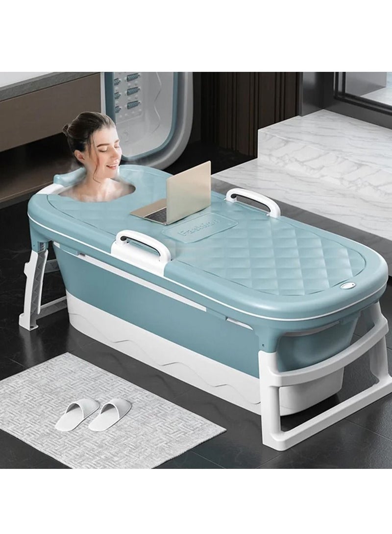 Folding Portable Bathtub Adults/Children Folding Plastic Massage Bathtub
