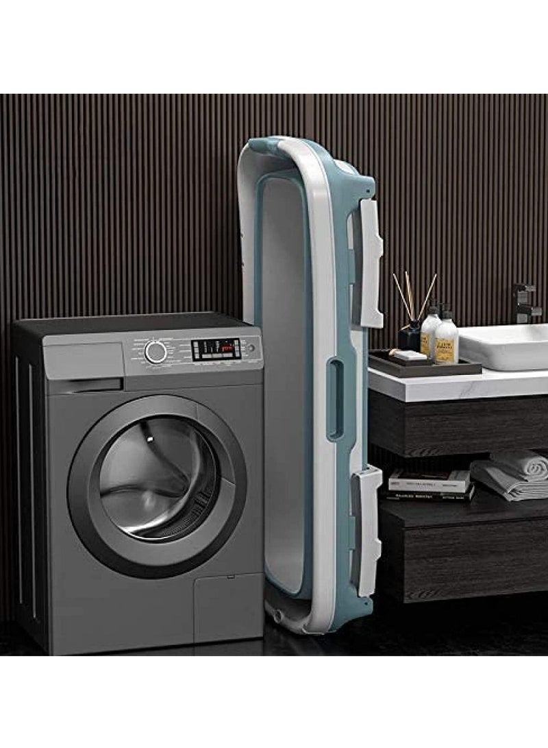 Folding Portable Bathtub Adults/Children Folding Plastic Massage Bathtub