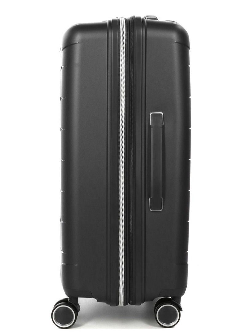 Furano 2 PP Hard Expandable Suitcase Luggage Trolley 66 cm Medium Charcoal