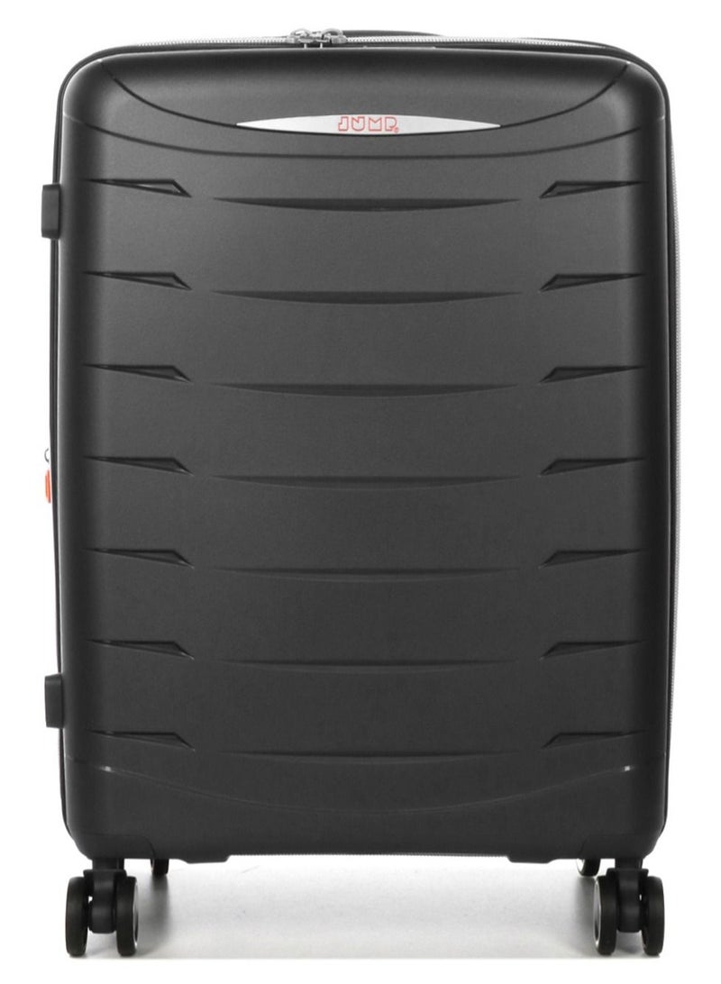 Furano 2 PP Hard Expandable Suitcase Luggage Trolley 66 cm Medium Charcoal