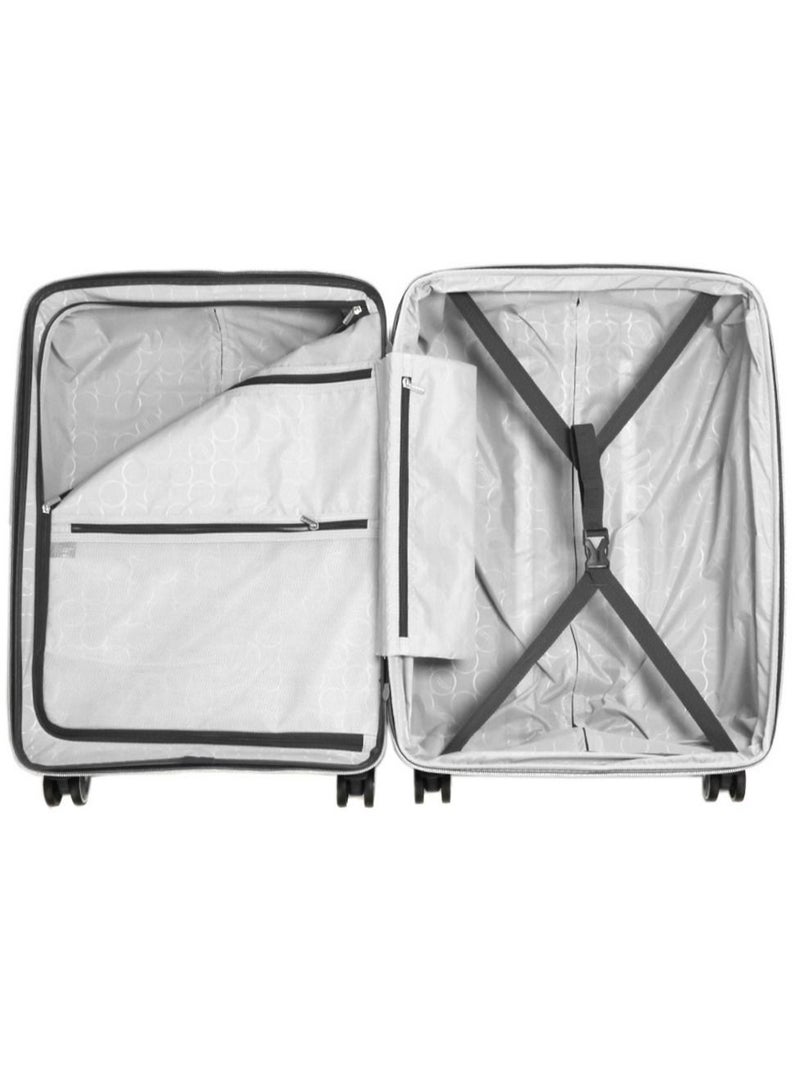 Furano 2 PP Hard Expandable Suitcase Luggage Trolley 66 cm Medium Charcoal