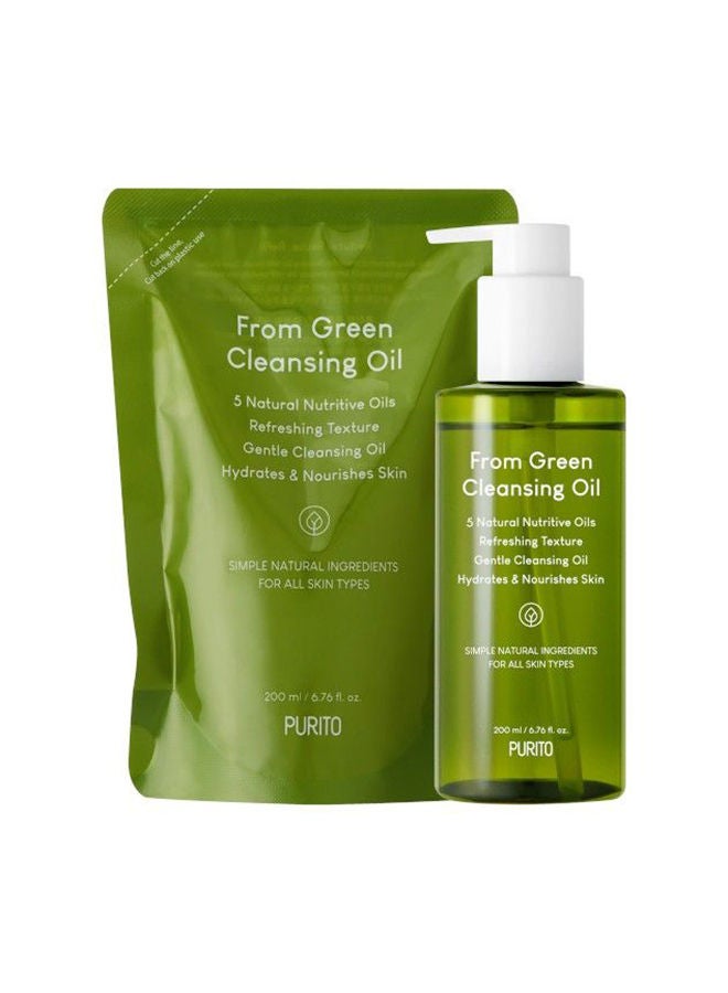 From Green Cleansing Oil -Set