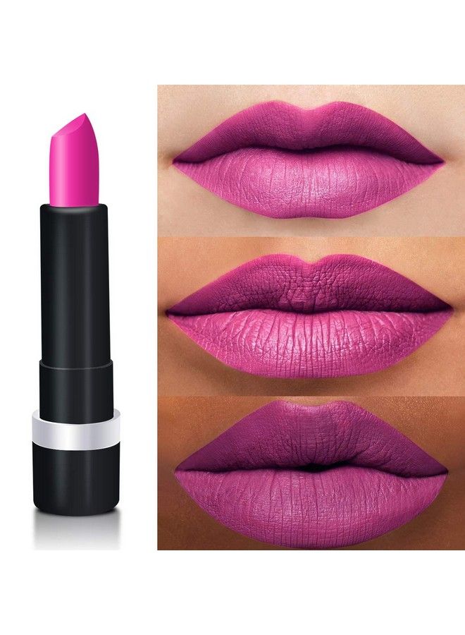 Retro Matte Lipstick Lips 3.5Gm Combo (Pack Of 3);Infused With Vitamin E;Gives Comfortable Matte Finish;Long Lasting Lip Stains