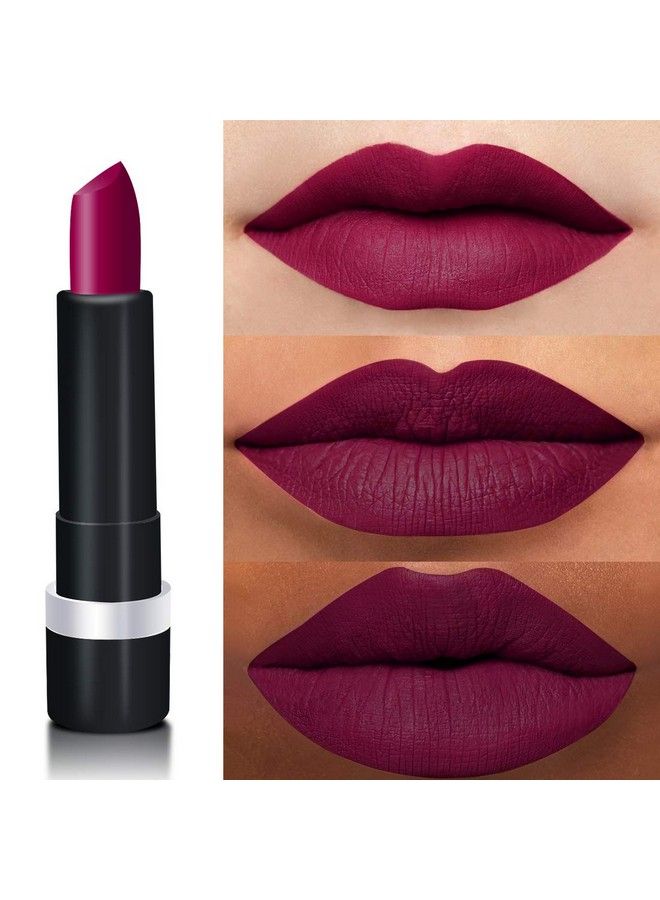 Retro Matte Lipstick Lips 3.5Gm Combo (Pack Of 3);Infused With Vitamin E;Gives Comfortable Matte Finish;Long Lasting Lip Stains