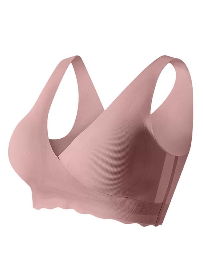 Maternity Cross-Fit Nursing And Sleep Bra (XXXL) - Brown