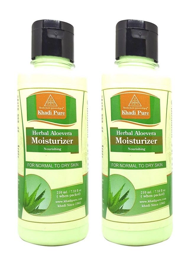 Herbal Aloe Vera Moisturizer 210 Ml (Pack Of 2) (Kpaloeveramox2)