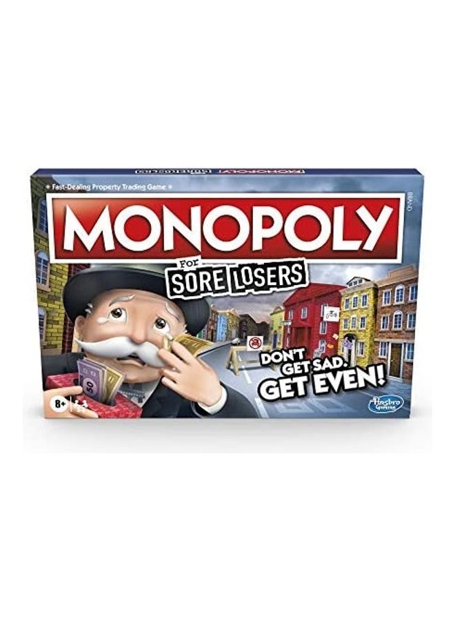 Gaming Monopoly for Sore Losers Board Game