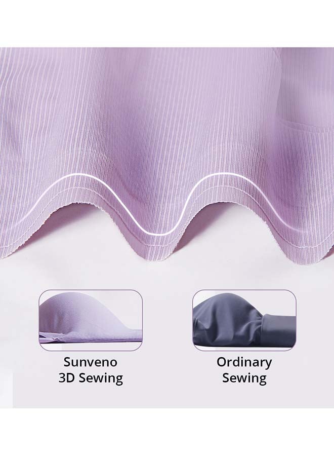 Maternity Cross-Fit Nursing And Sleep Bra (XXL) - Purple