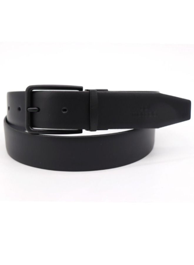 Gai Mattiolo Men’s Double-Face Calf Leather Belt – Reversible – 35mm Wide Italian Made Belt