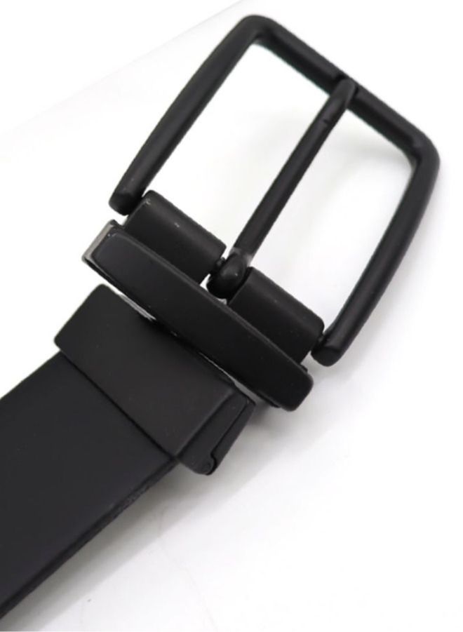 Gai Mattiolo Men’s Double-Face Calf Leather Belt – Reversible – 35mm Wide Italian Made Belt