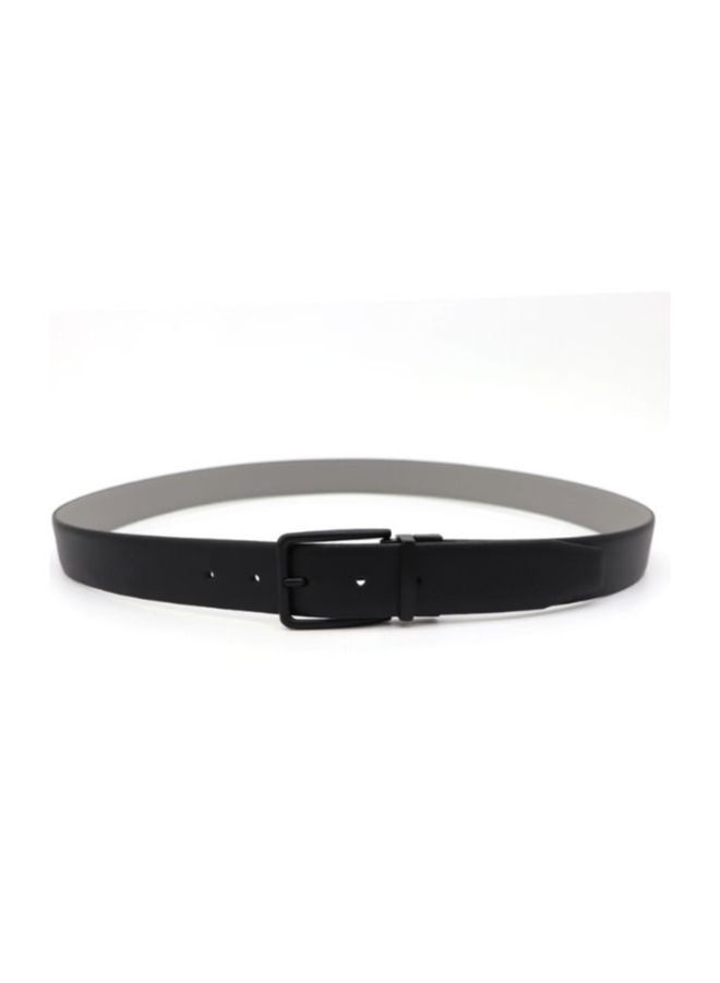 Gai Mattiolo Men’s Double-Face Calf Leather Belt – Reversible – 35mm Wide Italian Made Belt