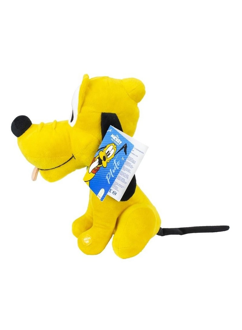 Classic Puto Plush Toy With Sound 28 cm, Yellow
