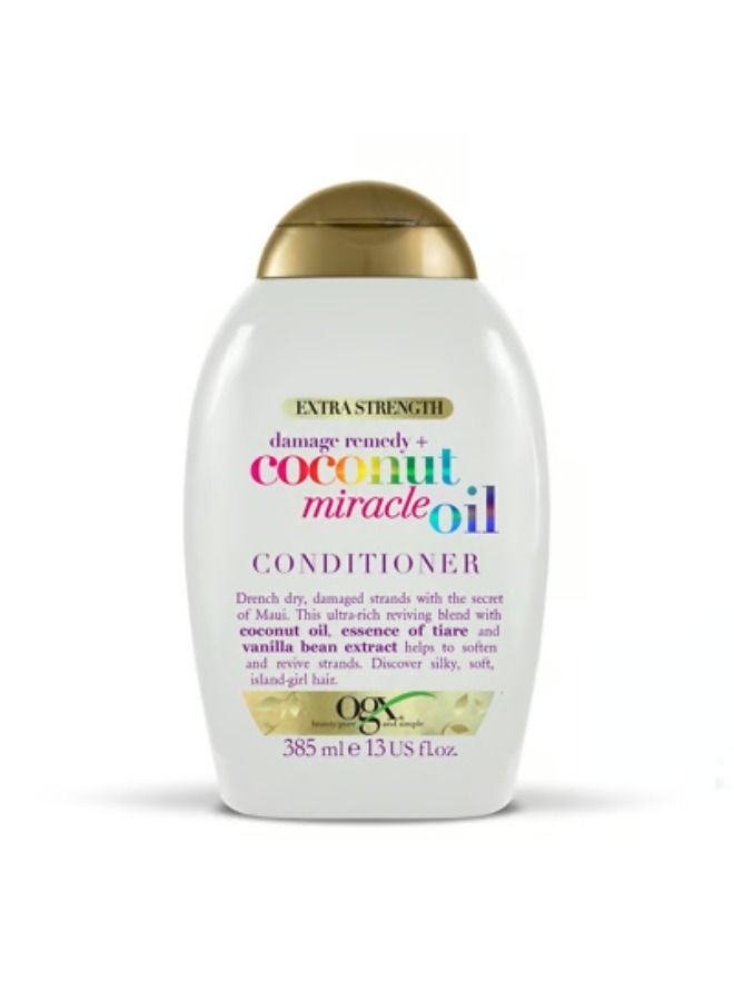 Extra Strength Damage Remedy + Coconut Miracle Oil Conditioner 385ml