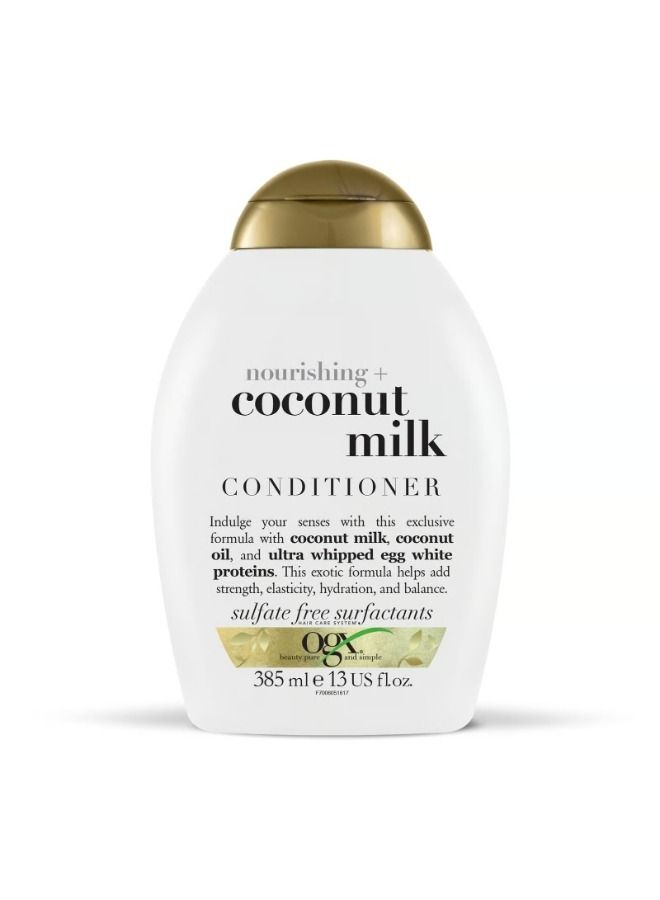 Nourishing + Coconut Milk Conditioner 385ml