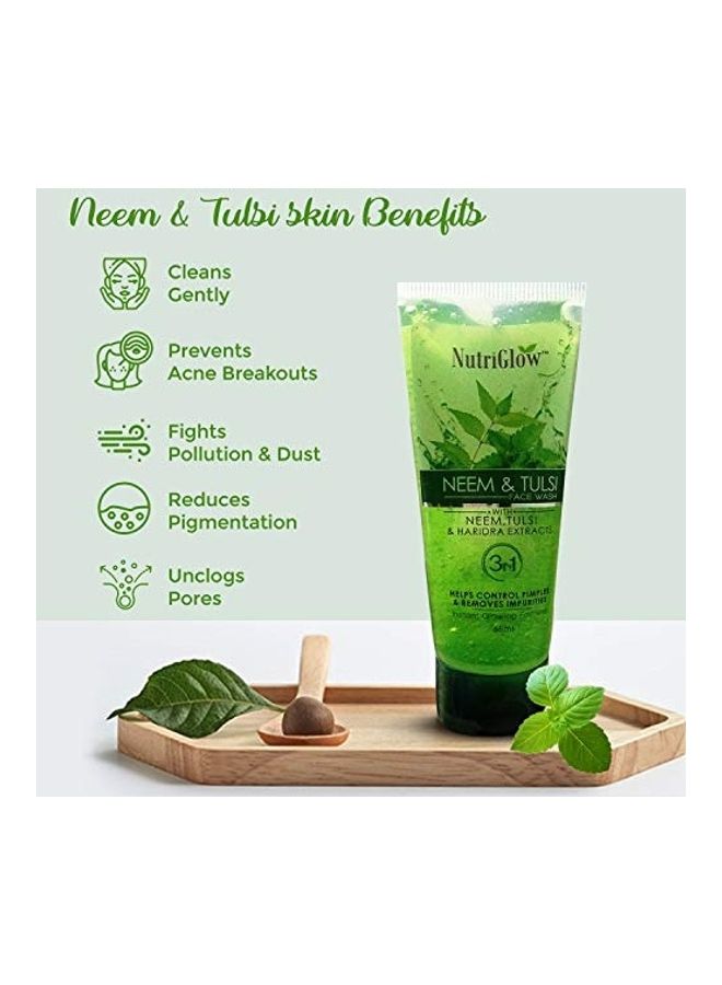 Pack Of 5 Face Wash Green 65ml