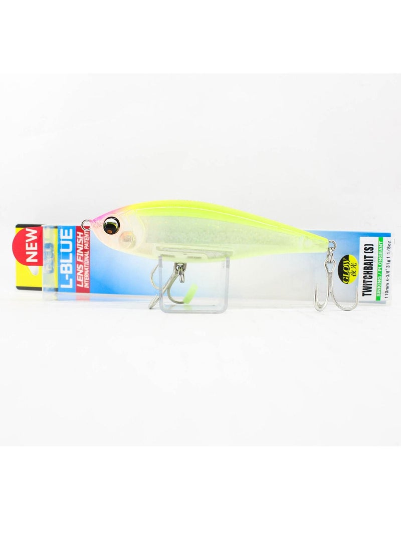 Duel L-Blue Fix Twicthbait 110mm Sinking Popper