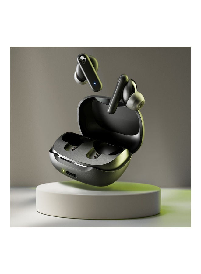 Smokin' Buds Wireless Earbuds With Supreme Sound, 50 Percent Renewable Plastics, Microphone, 20 Hours Battery, Bluetooth For iPhone, Android, And More True Black