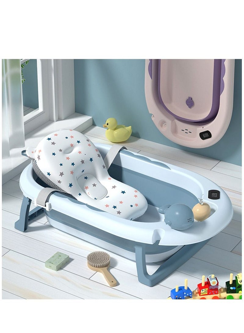 Baby Bath Support Baby Bather Infant Floating Bathtub Cushion Soft Bath Pillow Bath Seat Stand