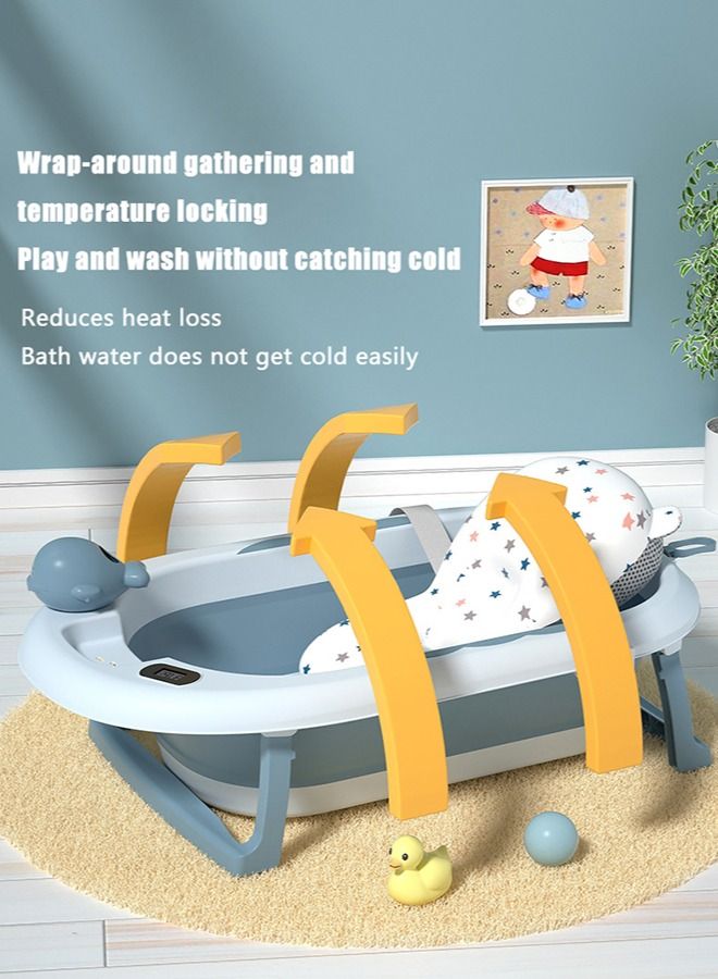 Baby Bath Support Baby Bather Infant Floating Bathtub Cushion Soft Bath Pillow Bath Seat Stand