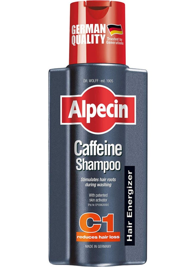 Caffeine Shampoo C1 - against hair loss in men, 250ml