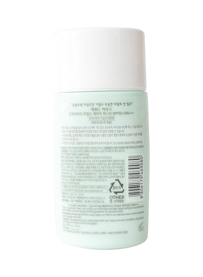 Sunprise Mild Airy Finish SPF50+/PA+++ 55ml