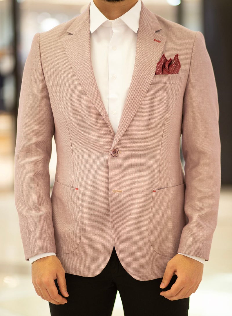 Men's Linen Blazer