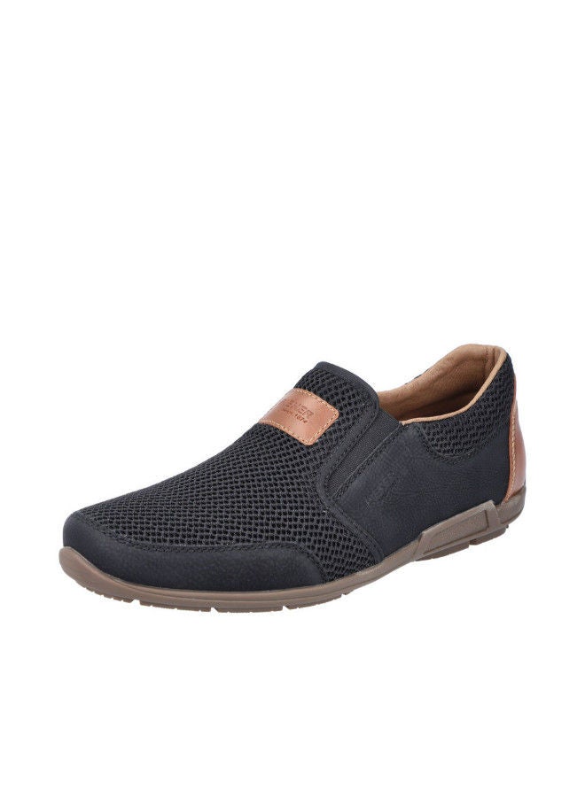 Rieker Mens Casual Shoes 09069-00 Namur Black 116-1075